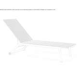Reclining deckchair on wheels Sulaco