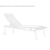 Reclining deckchair Tornesch