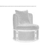 Garden armchair made of garden fabric Algyo
