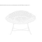 Garden armchair made of steel and PVC Essingen
