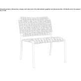 A garden chair that can be stacked Proceno