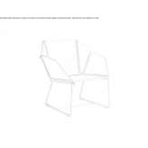 Garden armchair made of polyethylene Vineyard