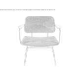 A sled-based armchair with armrests Surnadal