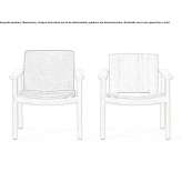 Teak garden armchair Hombeek