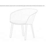 Aluminiowy fotel ogrodowy Chernovo