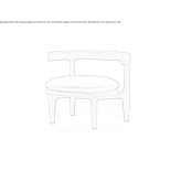 Easy chair Norcia