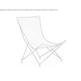 Garden armchair made of garden fabric Espeja