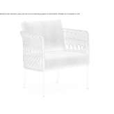 Upholstered armchair with armrests Bebra