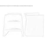 Armchair/stool with step made of polypropylene Chocz