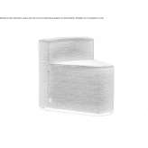 Synthetic fiber garden chair with removable cover Dzemul