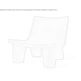 Armchair made of polyethylene Richmond