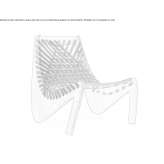 Wooden garden armchair Haasdonk