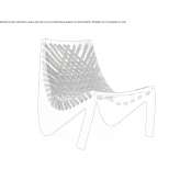 Wooden garden armchair Haasdonk
