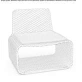 Aluminum garden armchair Vrata