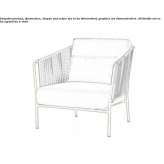 Upholstered armchair with armrests Chinchon