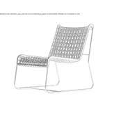 Stackable garden rope chair Pluneret