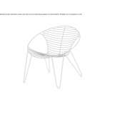 Stackable stainless steel chair Bystra