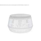 Round garden pouffe Seliatyn