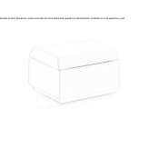 Square garden pouffe made of polyethylene Puquina