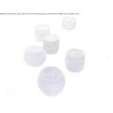 Round garden pouffe made of string Burla