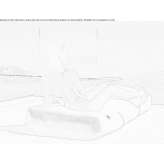 Tapicerowana sofa relaksacyjna Rison