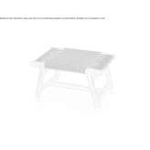 Rectangular garden footstool Dageling