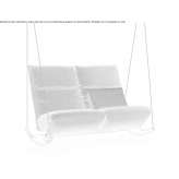 2-seater fabric hanging garden chair Itaueira