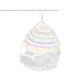 Hanging garden chair in technopolymer Bobingen