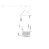 Hanging rattan garden chair, 1-seater Panuaya