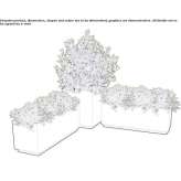 Stainless steel flowerpot Zeccone