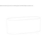 Modular stainless steel flower pot Grosotto
