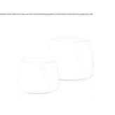 Garden vase made of low polyethylene Peron