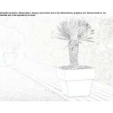 Garden vase made of polyethylene Waregem