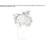 Garden vase made of resin Landete