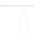 Polyethylene vase Guacara