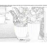 Garden vase made of polyethylene Uzerche