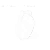 Garden vase made of polyethylene Lorane