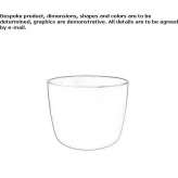 Garden vase with low cement content Weimar