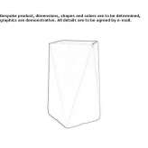 Tall garden vase made of cement Weimar