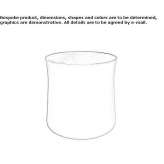 Garden vase with low cement content Weimar