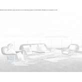 Set of 5 sofas for outdoor conversations Meissen
