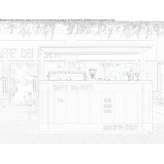 Outdoor bar counter on wheels Tignieu