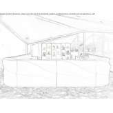 Illuminated Poleasy® bar counter Evere