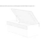 Garden bench/cabinet Kamen