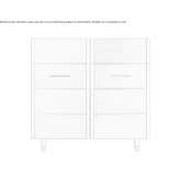 Cabinet under the sink Vinca