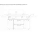 Steel gas grill Bitonto