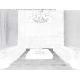 Built-in bioethanol fireplace for indoor/outdoor use Quebro