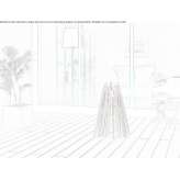 Outdoor stainless steel bioethanol fireplace Domanico