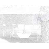 Free-standing steel fireplace for bioethanol Domanico