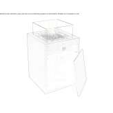 Free-standing outdoor gas fireplace made of powder-coated steel Sazonovo